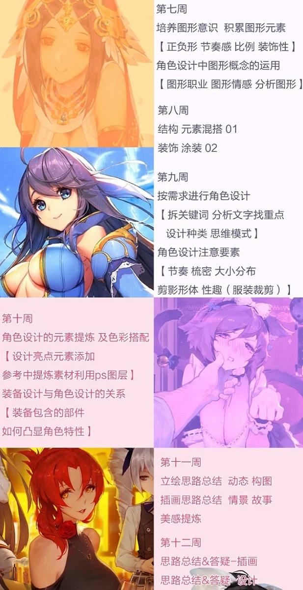 han-0v0 日韩柔软美少女商业技法创作班  第4张