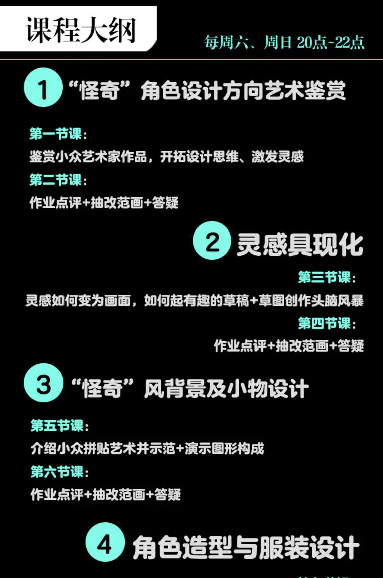 bb钞怪奇角色设计系统班2020年8月的插画教程  第2张