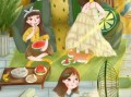 (蓝子云)蓝贵莲插画第28期【2020年7月结课】