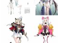 森谷角色与服装设计班2019.11月结课(画质高清有课件素材)