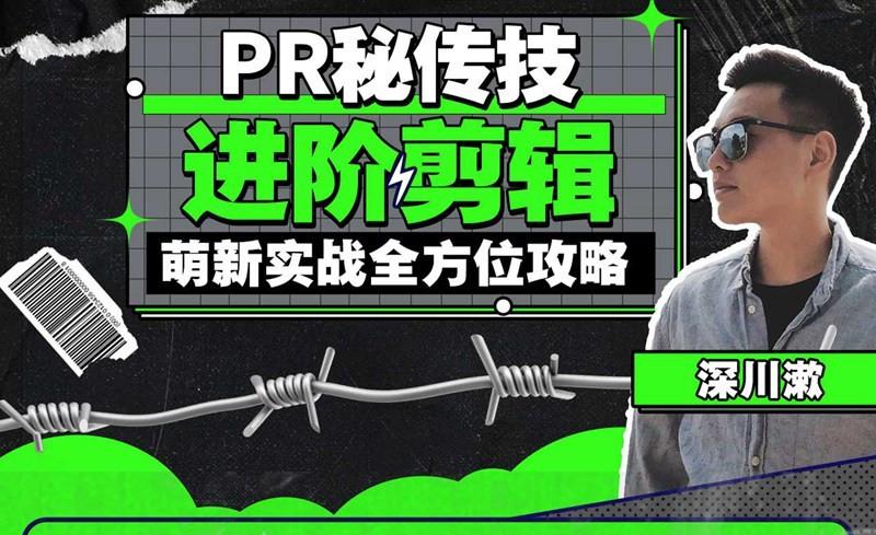 PR秘传技进阶剪辑的全方位攻略视频教程