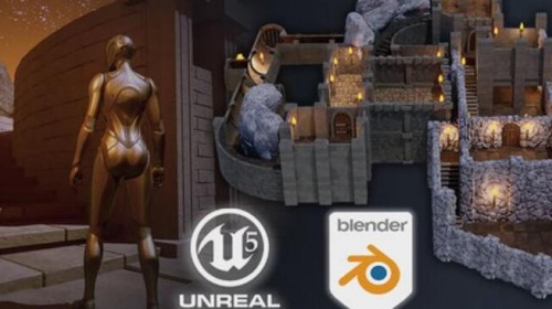 Blender和UE5暗黑地牢RPG游戏制作课程  第1张