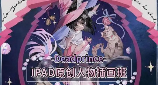 deadprince ipad原创人物插画班第2期