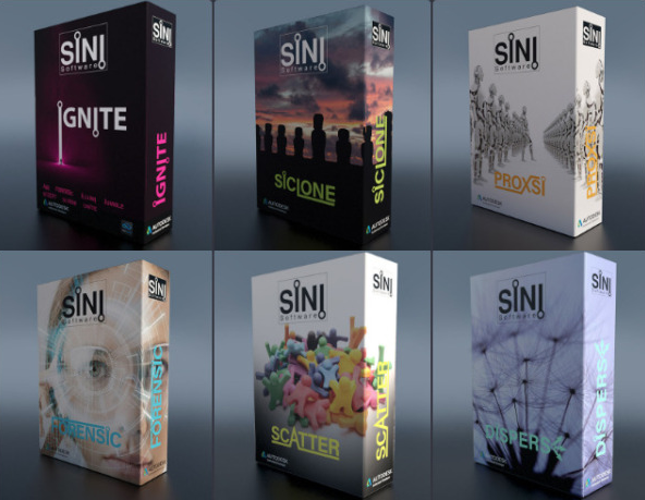 3DS MAX插件合集(SiNi Plugins v2.0.1 for 3ds Max 2021-2026 Win破解版下载)