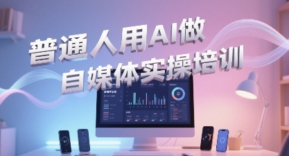 普通一个人用AI做自媒体，助你轻松开启AI自媒体创作之路  第1张