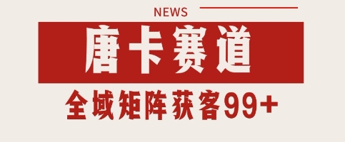 唐卡赛道私域引流获客 自热矩阵SOP日引流99+精准客资【揭秘】  第1张