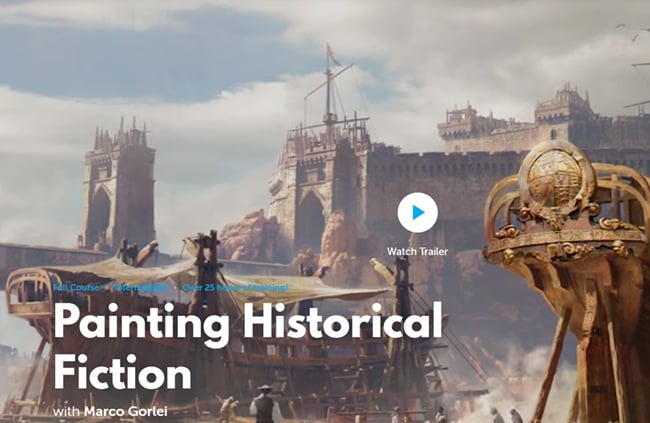 Learn Squared – Painting Historical Fiction