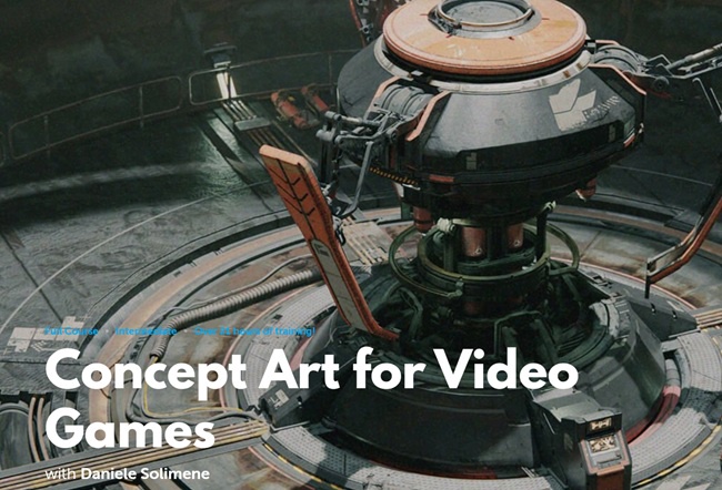 LearnSquared – Concept Art For Video Games by Daniele Solimene