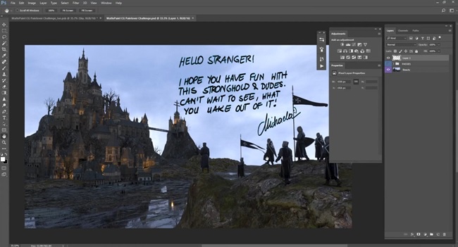 MattePaint Academy – Using CG Passes with Ian Vicknair  第1张
