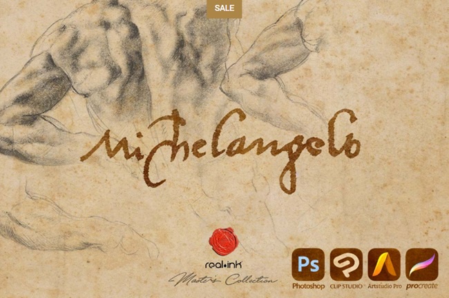 Real-ink Michelangelo Mega Pack