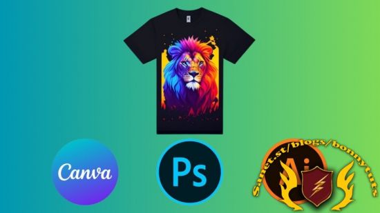 T-Shirt Design Mastery: Illustrator, Photoshop and Canva