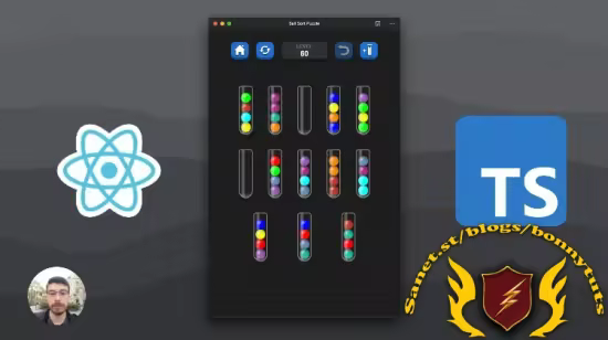 Ball Sort Puzzle Using ReactJS Step-by-Step