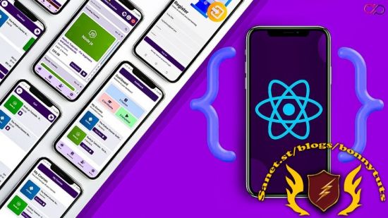 React Native: LMS Mobile App with API Integration & Tailwind