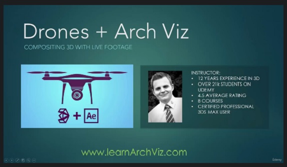 3ds Max + AE: Learn VFX, Camera Tracking and Compositing  第1张