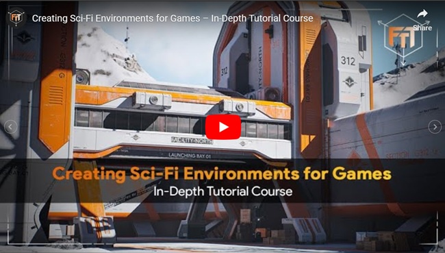 FlippedNormals – Creating Sci-Fi Environments for Games  第1张