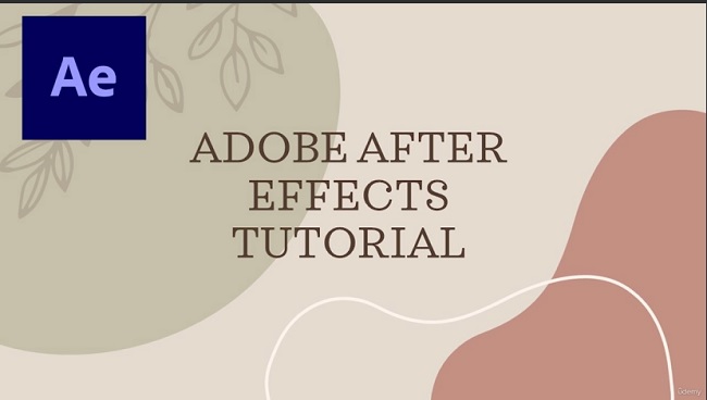 Learn Adobe After Effect with Motion Graphics and Animation  第1张