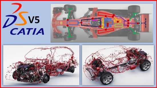 Catia V5 Electrical Harness Design – Automotive   Industrial