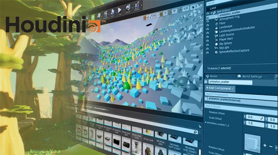 Introduction to Houdini: Procedural Scattering & Houdini in UE4