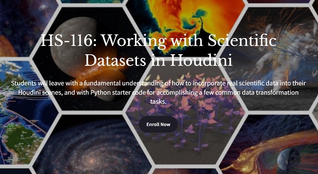 Houdini.School – HS-116 – Working with Scientific Datasets in Houdini with Kalina Borkiewicz