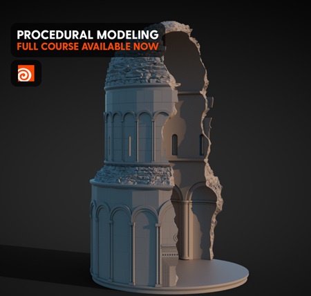 CGSide – Church Ruins – Houdini Modeling