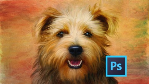 Digital Pet Paintings Using Photoshop  第1张