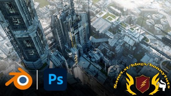 Developing an Industrial Concept in Blender and Photoshop