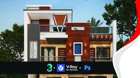 Advanced 3d Exterior Visualization with 3ds Max & V-Ray  第1张
