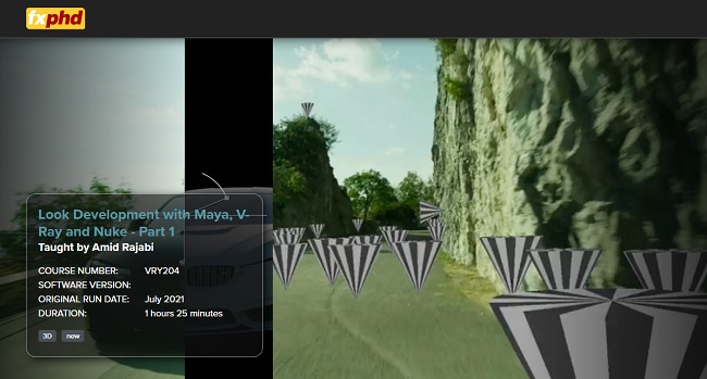 FXPHD VRY204 – Look Development with Maya, V-Ray and Nuke Part 1  第1张