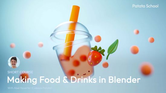Making Food & Drinks in Blender  第1张