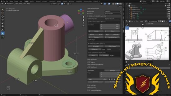 Blender 4.2: Precise Modeling