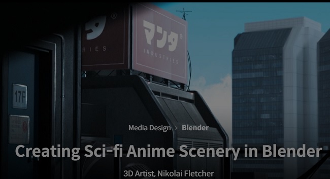 Coloso – Creating Sci-fi Anime Scenery in Blender  第1张