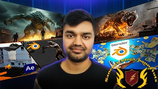 Blender Mastery Course:Hindi Mein 3D Modeling & VFX Seekhein
