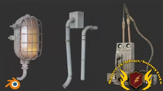 Modeling and Texturing Decoration in Blender, step-by-step