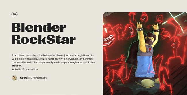 Motion Design School – Blender RockStar