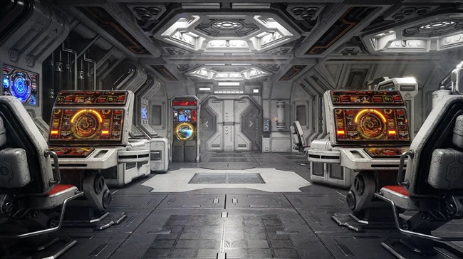 CGAxis – Space Station Interior