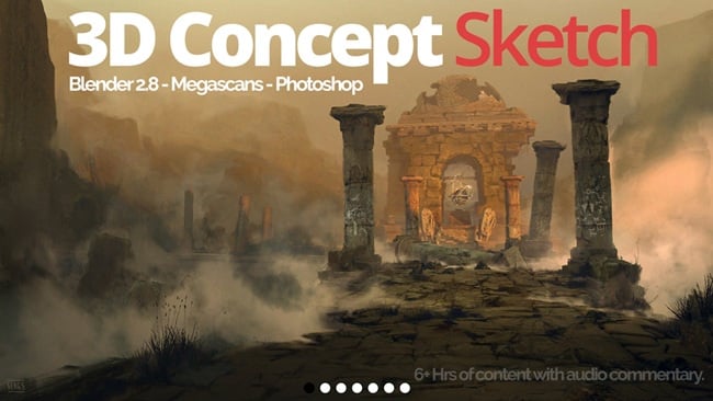 Gumroad – Blender 3D for Concept Art