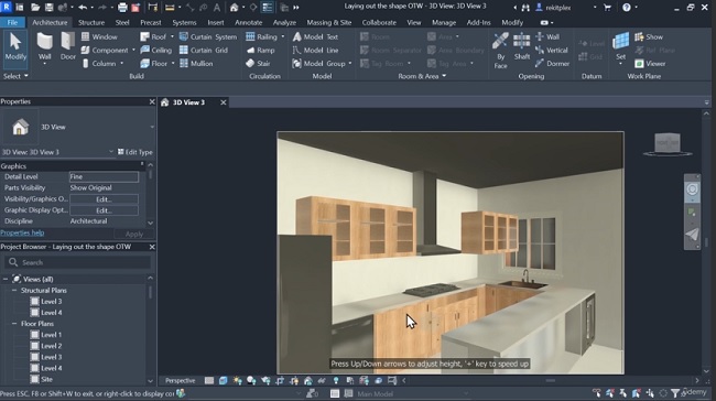 Mastering Kitchen Interior Design with Revit  第1张