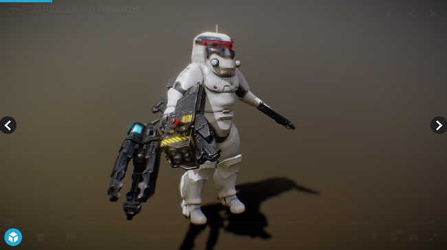 Unity Asset Sci Fi Characters Mega Pack Vol 2