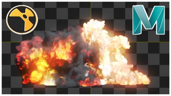 Let’s Create Explosion in Maya & Composite in Nuke