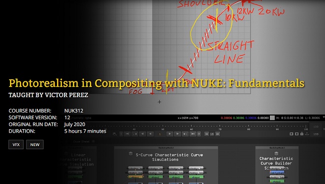 FXPHD – NUK312 Photorealism in Compositing with NUKE Fundamentals