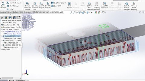 CNC programming with SolidWorks CAM  第1张