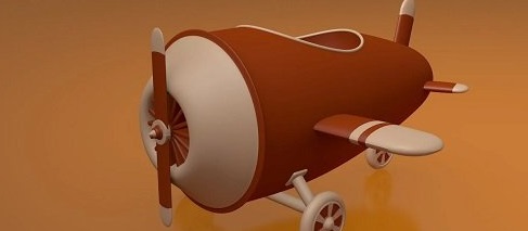 Cinema 4D: Create Low Poly Toy Plane  第1张