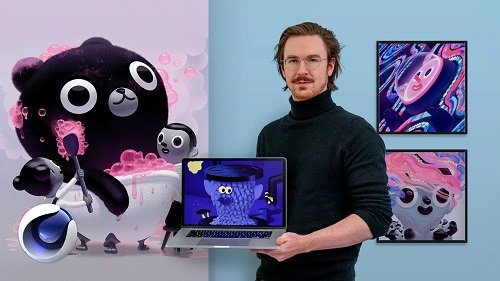 Playful Animated Character Design with Cinema 4D  第1张