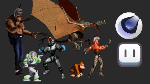 2D Character Animations Sprites In Cinema 4D And Aseprite  第1张