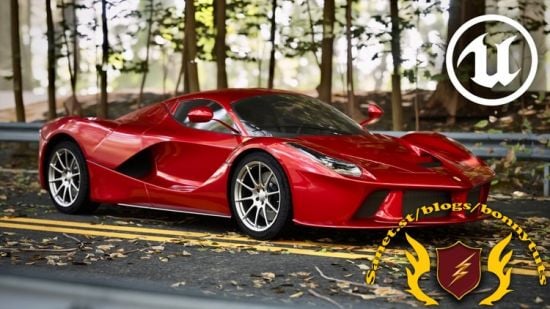 Unreal Engine 5: Realistic Automotive Visualization Renders