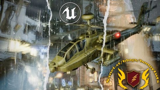 Unreal Engine 5 Blueprint Scripting: Build Attack Helicopter