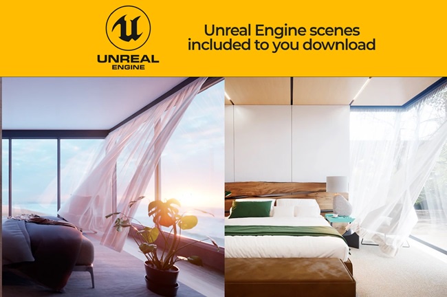 DVIZ – UE5 – Marvelous Designer for ArchViz