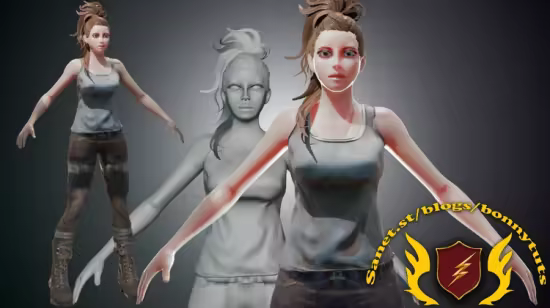 Become a Pro at 3D Character Modeling & Animation in Blender  第1张