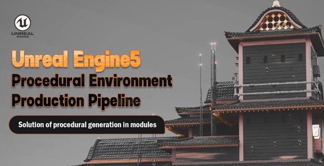 Wingfox – Houdini & Unreal Engine 5 Tutorial Procedural Environment Production Pipeline