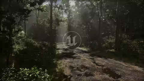 Megascans Scene – Lost Road
